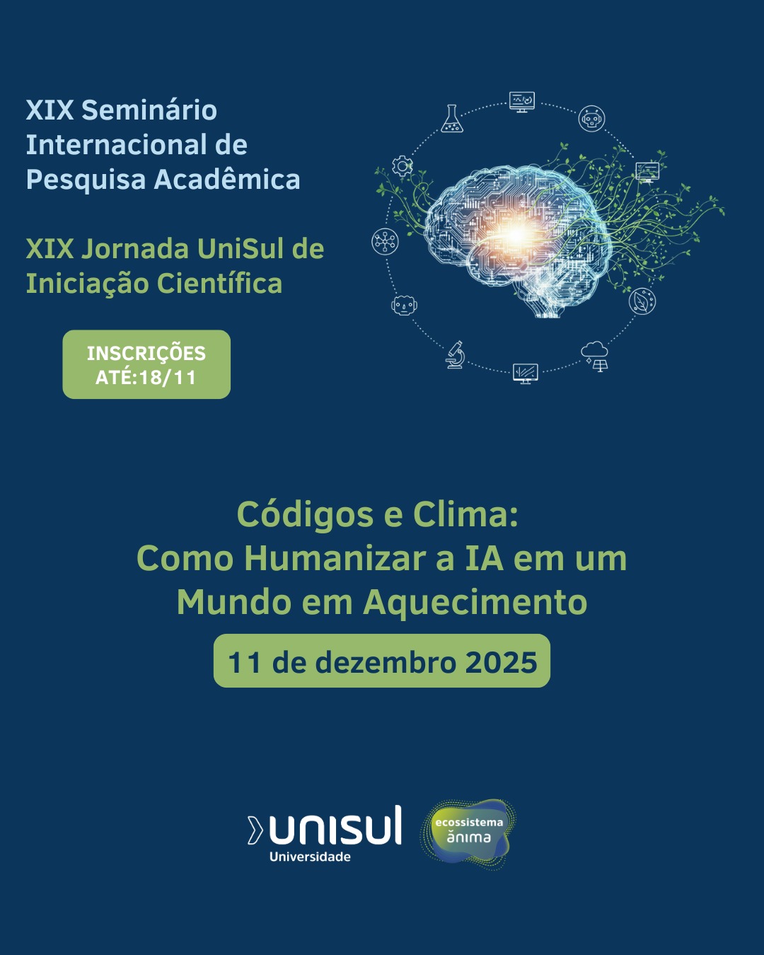 XIX Jornada Unisul de Iniciação Científica - JUNIC